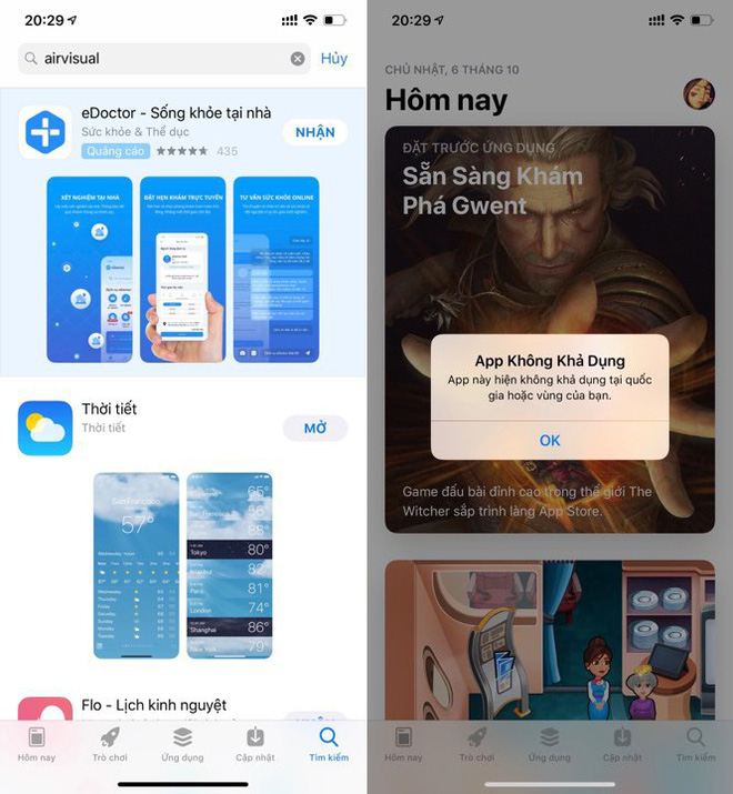 AirVisual Đột Ngột Biến Mất Tại VN: Không Thể Cài Ứng Dụng, Fanpage Facebook Chặn Người Việt