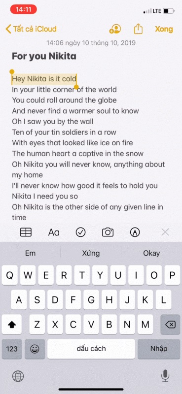 Thao Tác Với Văn Bản Trên IPhone, Copy, Dán, Canh Lề, Vô Cùng Đơn Giản