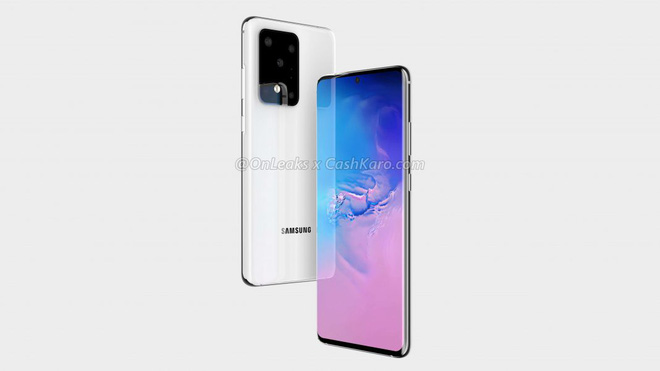 Samsung Galaxy S11+ Lộ Ảnh Render Với Màn Hình 6.9