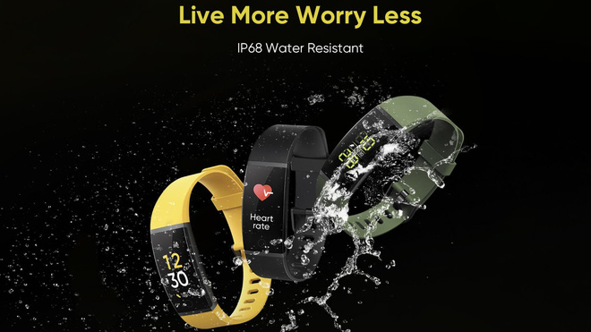 Realme Band Ra Mắt: Màn Hình Màu, Pin 10 Ngày, Theo Dõi Nhịp Tim, Giá 475.000 Đồng