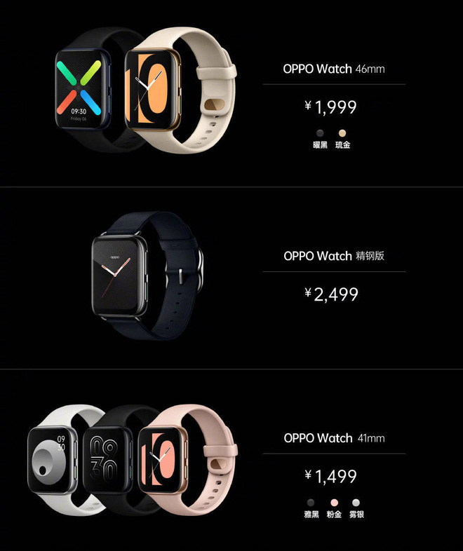 OPPO Watch Ra Mắt: Thiết Kế Giống Apple Watch, Hỗ Trợ ESIM, Sạc Nhanh VOOC, Giá Từ 5 Triệu Đồng