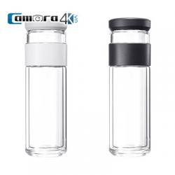 Bình Pha Trà Giữ Nhiệt Trong Suốt Có Lưới Lọc Xiaomi 410ml