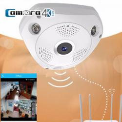 Camera Không Dây IP VR Panoramic 360 Quan Sát Toàn Cảnh Thông Minh