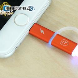 Cáp 2 Trong 1 Remax RC-020t (lightning & micro USB)