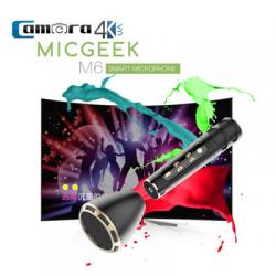 Mic Karaoke Kèm Loa Di Động Kết Nối Bluetooth Chính Hãng Micgeek M6