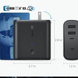 Pin Sạc Dự Phòng 5000mAh Kiêm Cốc Sạc Anker A1621
