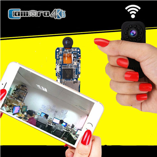 Camera IP Siêu Nhỏ Wifi Hismart GSD10 Hồng Ngoại 1080P