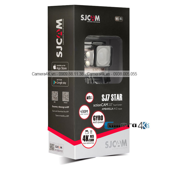 Camera Thể Thao SJCam SJ7 Wifi Action Camera 4K - 18