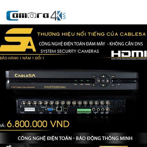 Đầu Ghi Camera 16 Kênh DVR 5A DSA1T016 FULL HD