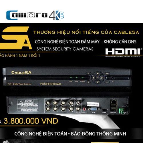 Đầu Ghi Camera 8 Kênh DVR 5A DSA1T08 FULL HD