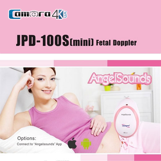 Máy Nghe Tim Thai Tại Nhà Chính Hãng Fetal Doppler JPD100S Mini