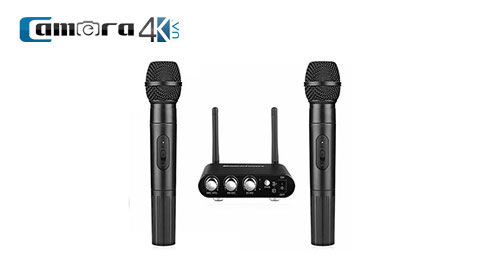 Micro Excelvan K38 Micro Bluetooth Hát Karaoke Không Dây Kết Nối Loa Di Động, Loa Oto