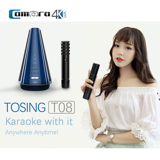 Tosing T08, Combo Loa Bluetooth Kèm Micro Karaoke Cực Hay