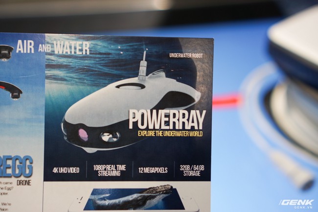 [CES 2018] PowerVision đem đến 3 món đồ chơi vô cùng lạ mắt và thú vị: Trứng bay, xuồng lướt nước và tàu lặn mini - Ảnh 17.