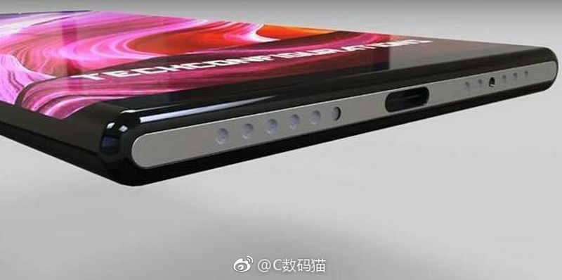 Xuất hiện mẫu concept Xiaomi Mi MIX 2 màn hình cong, Snapdragon 835 cực chất