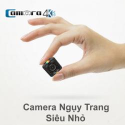 Camera Ngụy Trang Hồng Ngoại Siêu Nhỏ Quay Ngày Và Đêm FHD SQ11