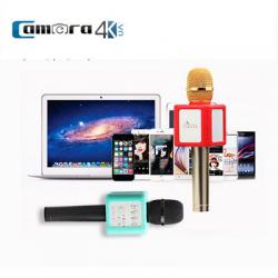 Mic Karaoke Kèm Loa Di Động Kết Nối Bluetooth Chính Hãng Micgeek Q9 USA