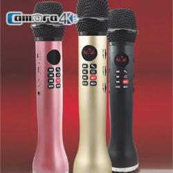 Microphone Karaoke Kèm Loa Tự Sướng Có Ghi Âm L-598