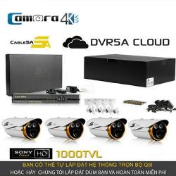 Trọn Bộ Smart DVR 5A 4 Kênh Full HD Q8I