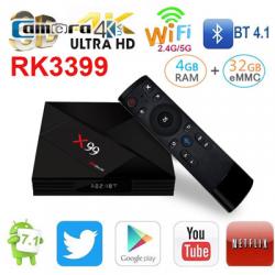 TV Box X99 KODI 18.0 4GB/32GB Android 7.1 Siêu Phẩm Android Smart TV