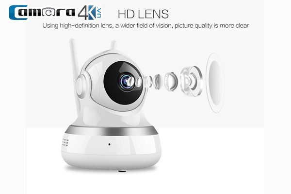 Camera IP Procam HE 1080P Quan Sát Không Dây Chất Lượng Full HD 1080, Hình Ảnh Rõ Nét, Lưu Trữ Icloud