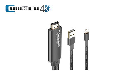 Cáp Chuyển Tín Hiệu Từ Lightning Sang HDMI Hagibis Chính Hãng Gía Rẻ